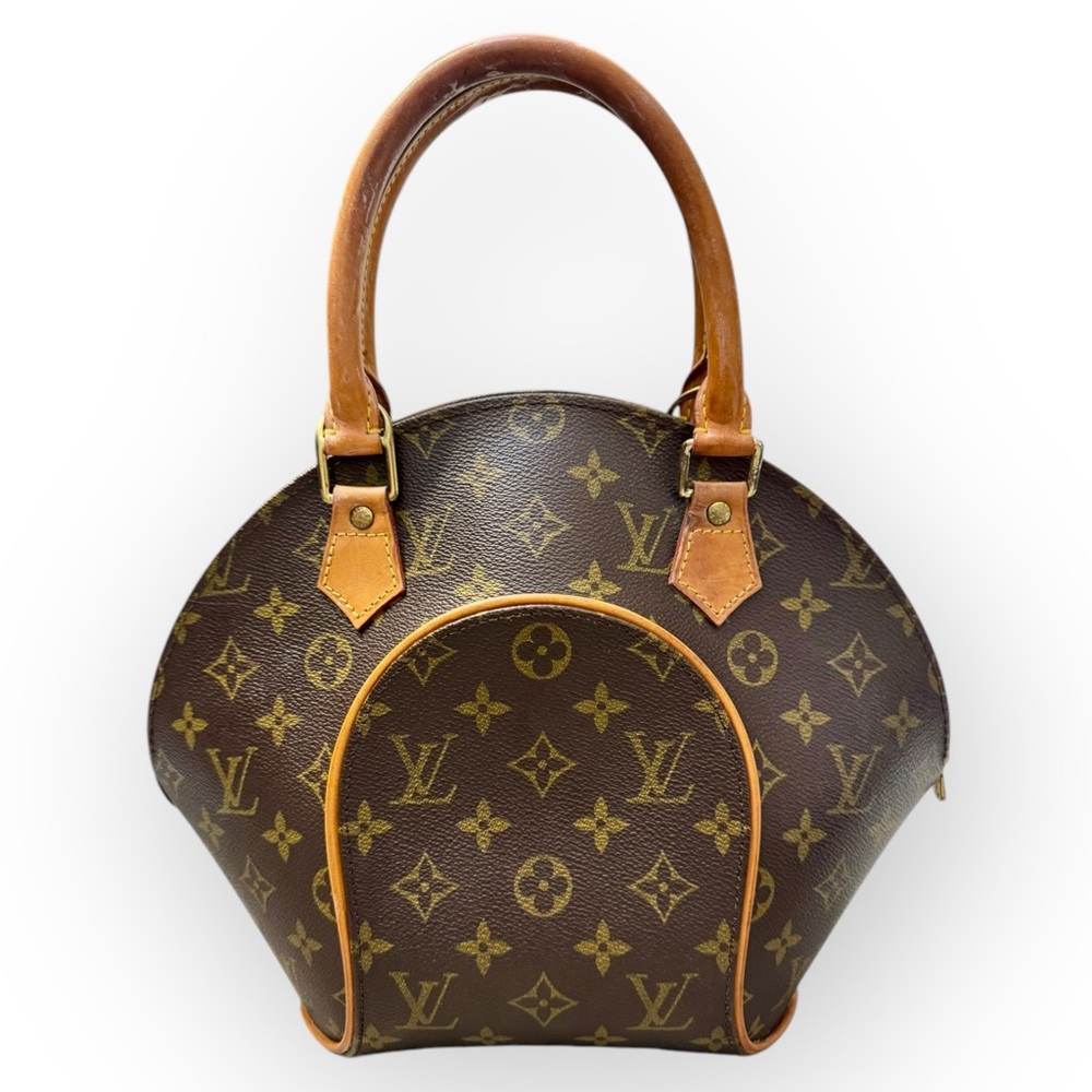 LOUIS VUITTON 1998 Monogram Ellipse Satchel PM - Picture 3 of 16